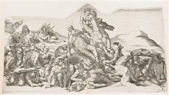 GIORGIO GHISI (AFTER MICHELANGELO BUONARROTI) The Last Judgment.